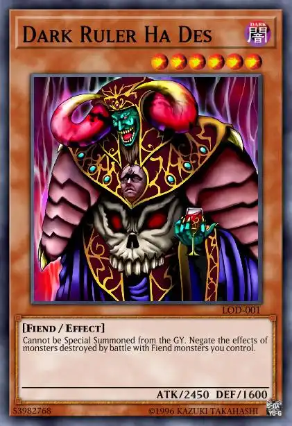 Edison Rulings for Dark Ruler Ha Des